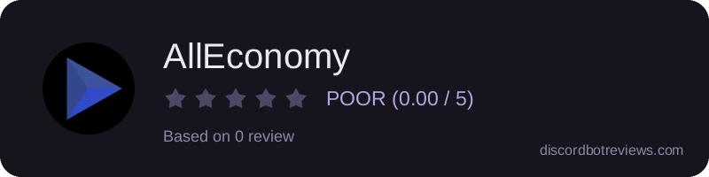 Rating widget preview for AllEconomy