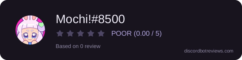 Rating widget preview for Mochi!#8500