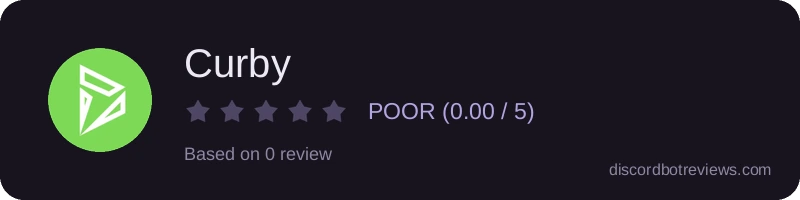 Rating banner for Curby