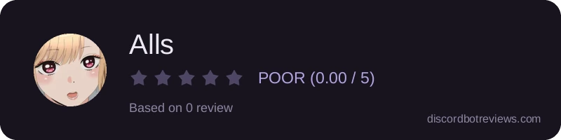 Rating widget preview for Alls