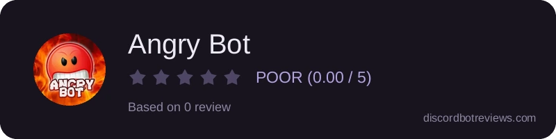 Rating widget preview for Angry Bot