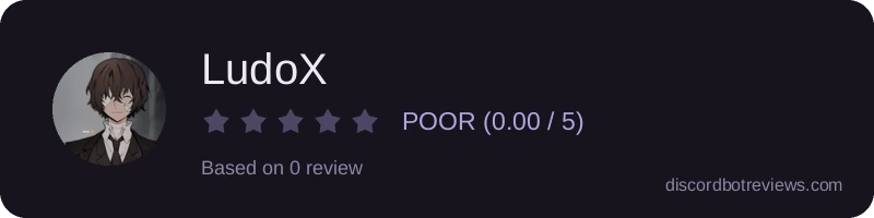 Rating widget preview for LudoX