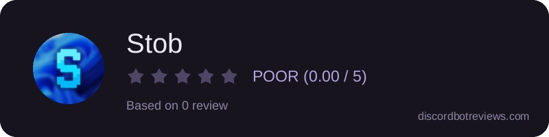 Rating banner for Stob