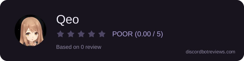 Rating widget preview for Qeo