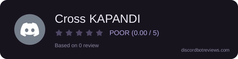 Rating widget preview for Cross KAPANDI