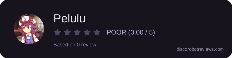 Rating widget preview for Pelulu