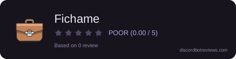 Rating banner for Fichame