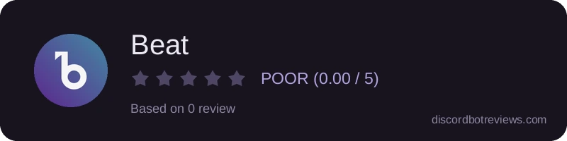 Rating banner for Beat