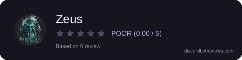 Rating widget preview for Zeus