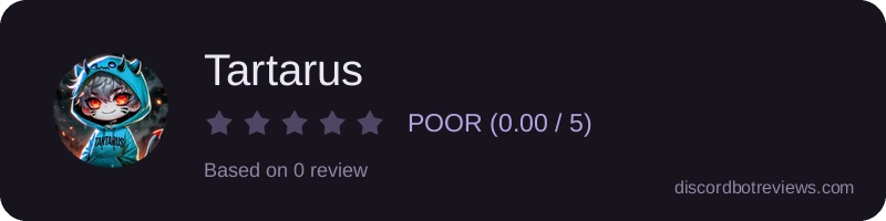 Rating widget preview for Tartarus