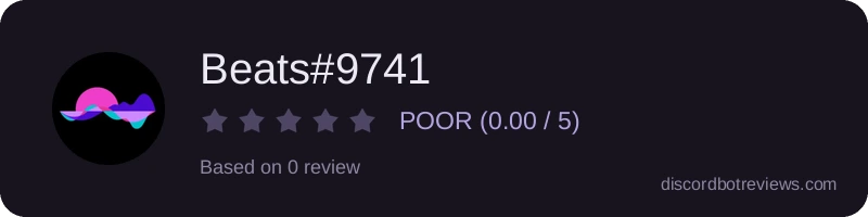 Rating widget preview for Beats#9741