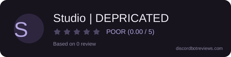 Rating widget preview for Studio | DEPRICATED