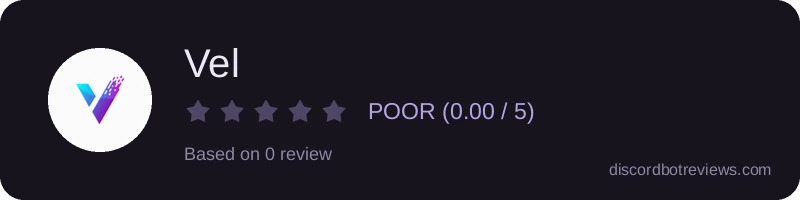 Rating widget preview for Vel