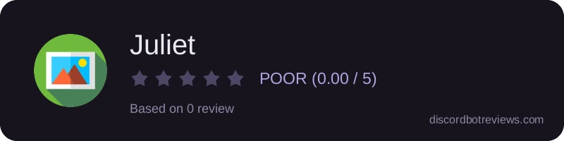 Rating widget preview for Juliet