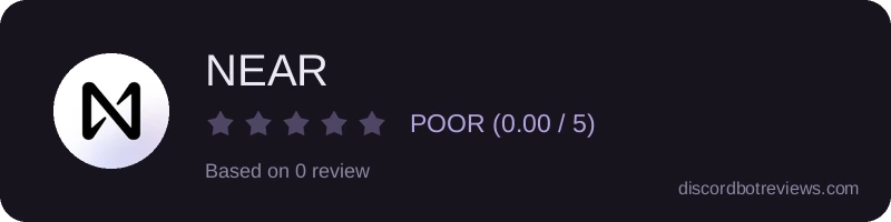 Rating widget preview for NEAR