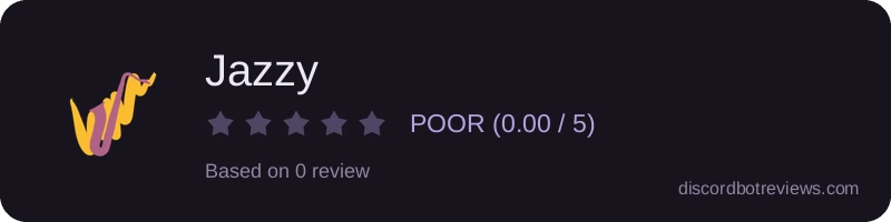 Rating widget preview for Jazzy