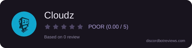 Rating widget preview for Cloudz