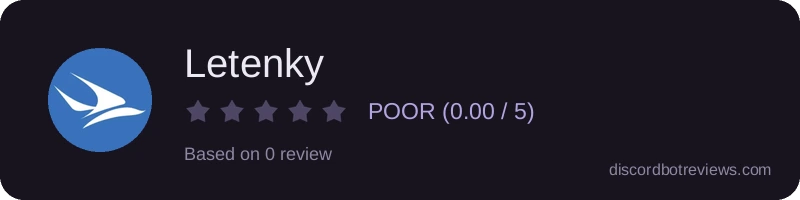 Rating widget preview for Letenky