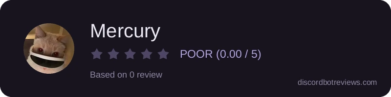 Rating banner for Mercury