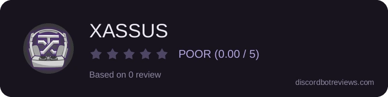 Rating widget preview for XASSUS
