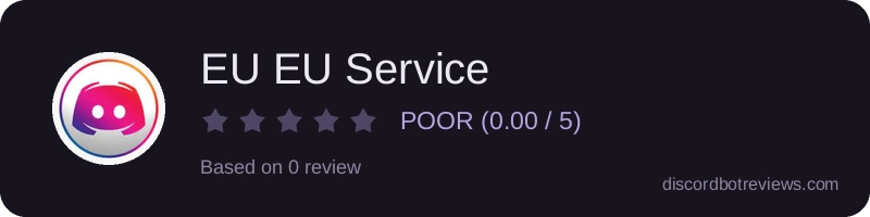 Rating widget preview for EU EU Service