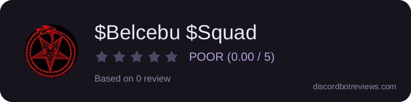 Rating widget preview for $Belcebu $Squad
