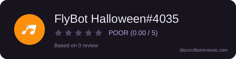 Rating widget preview for FlyBot Halloween#4035