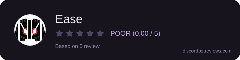 Rating banner for Ease 