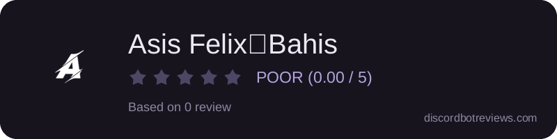 Rating widget preview for Asis Felix・Bahis