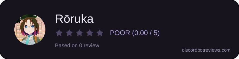 Rating banner for Rōruka