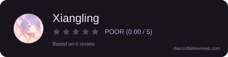 Rating widget preview for Xiangling