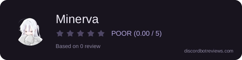 Rating widget preview for Minerva