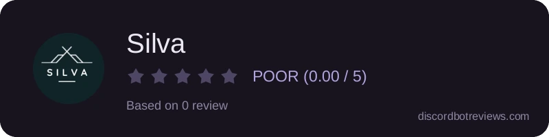 Rating widget preview for Silva
