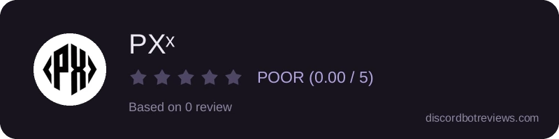 Rating widget preview for PXˣ