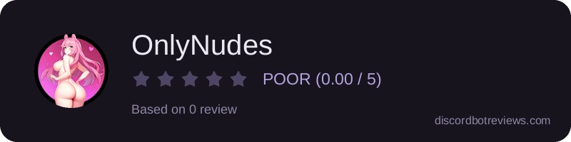 Rating widget preview for OnlyNudes