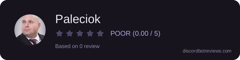 Rating widget preview for Paleciok