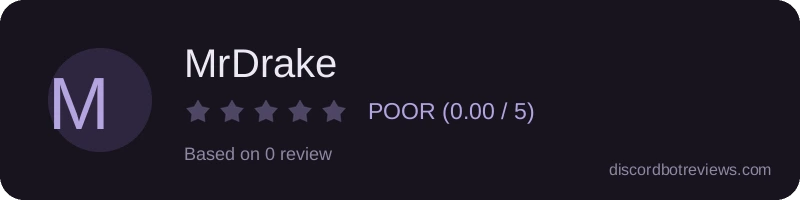 Rating widget preview for MrDrake