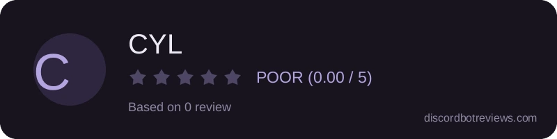Rating widget preview for CYL