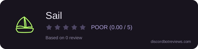Rating banner for Sail