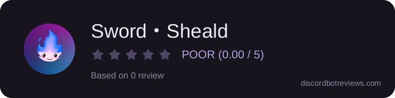 Rating widget preview for Sword・Sheald