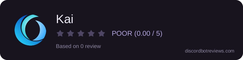 Rating banner for Kai