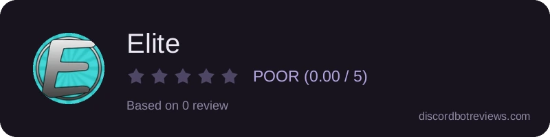 Rating widget preview for Elite