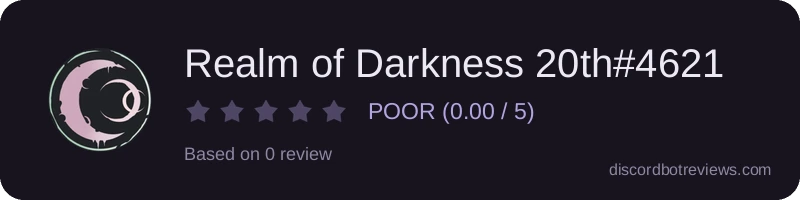Rating widget preview for Realm of Darkness 20th#4621