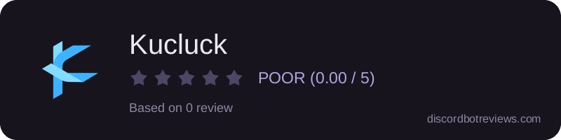 Rating widget preview for Kucluck