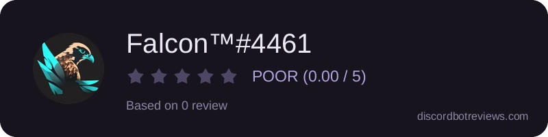 Rating widget preview for Falcon™#4461