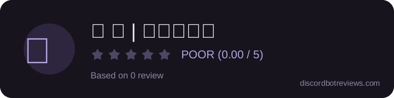 Rating widget preview for 𝐑 𝐆 | 𝐌𝐮𝐬𝐢𝐜