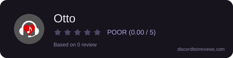 Rating widget preview for Otto
