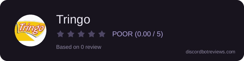 Rating widget preview for Tringo