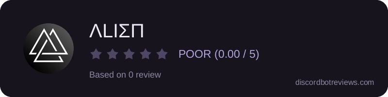 Rating widget preview for ΛLIΣΠ