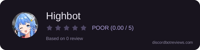 Rating banner for Highbot